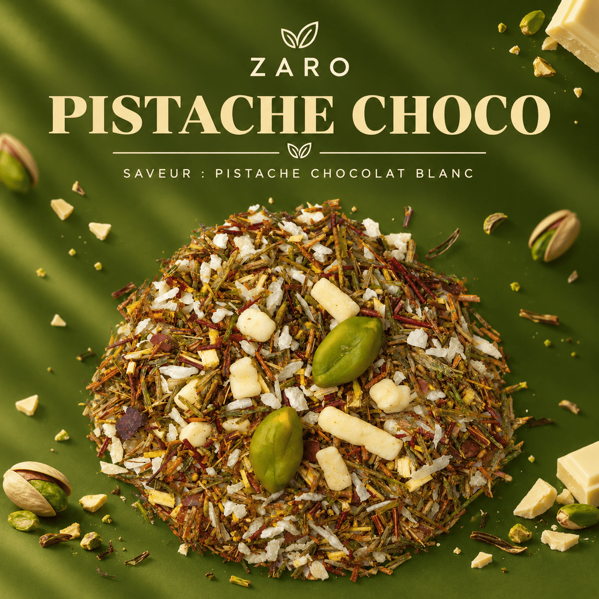Rooibos Dubaï - PISTACHE CHOCO en VRAC - ZARO
