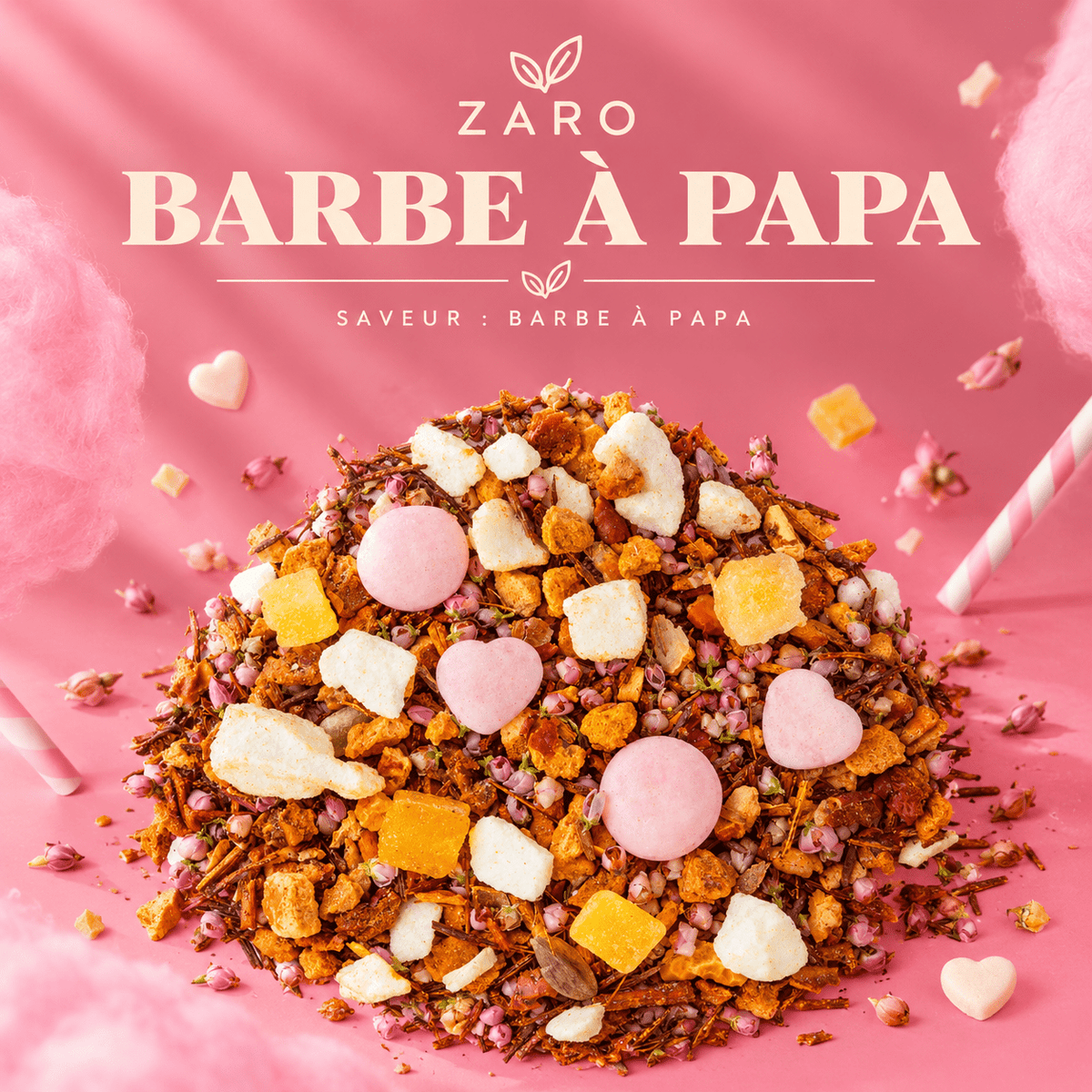 Rooibos D'enfance - BARBE À PAPA en VRAC - ZARO
